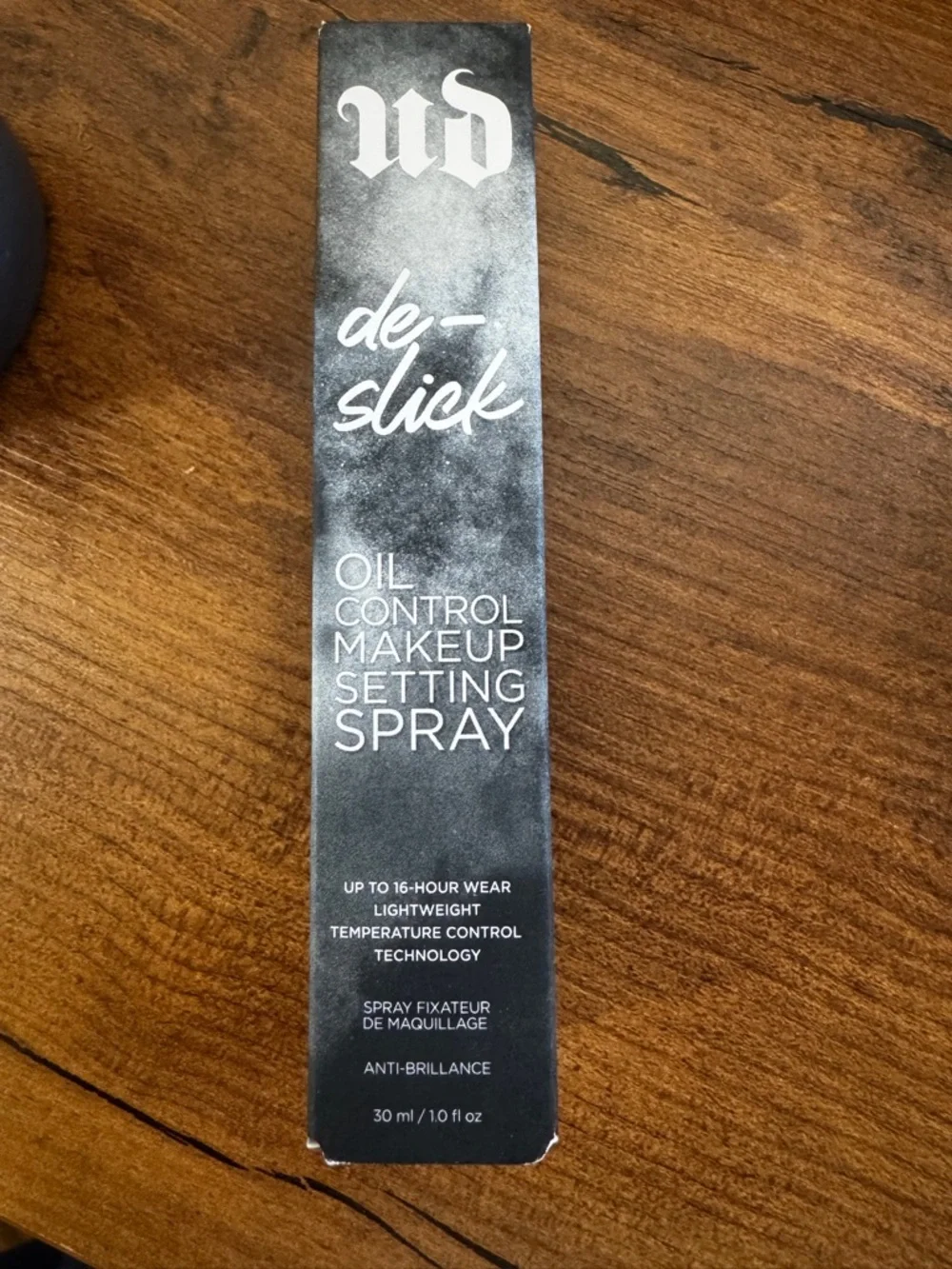 Urban Decay De-Slick Oil Control Makeup Setting Spray — 30ML NIB